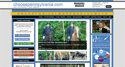Desktop Screenshot of choosepennsylvania.com