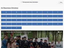 Tablet Screenshot of choosepennsylvania.com